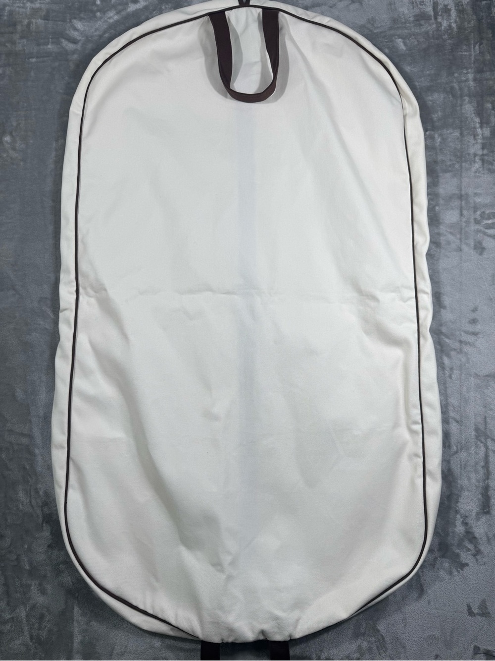 Hermes Suit Coat Cover Dust Cover Garment Bag Brown Trim